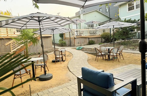 Historic Railroad District House | Swank Suites | Step Free King - Pet Friendly