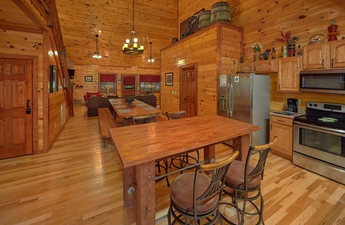 Cosby Cabin | Sweet Tranquility Pool Lodge: Indoor Pool, Theater