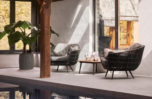 Heligan Apartment | Swifts Return - Apartment with hot tub, sauna and indoor pool (Dartmoor)