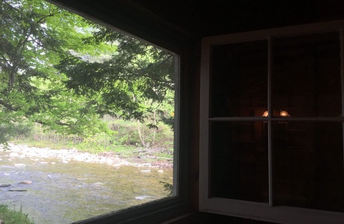 Bath Cabin | Swiftwater Cabins: TWO cabins on 30 riverfront acres