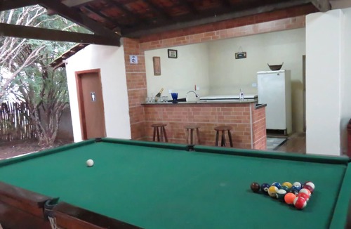 Piracicaba House | Swimming pool, five bedrooms, air conditioning, steam sauna, sand court, soccer field.