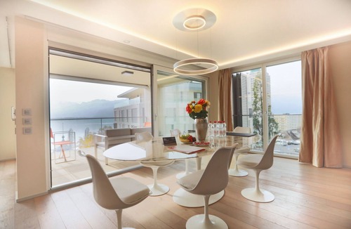 Montreux Apartment | Swiss Hotel Apartments-Montreux Montreux Three Bedroom Lake View Apartments and Spa B 5.11