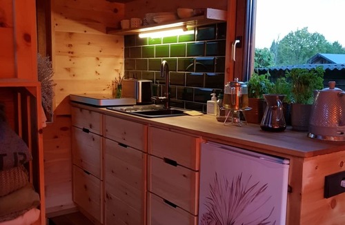 Muecke Cabin | Swiss stone pine TinyHouse by the lake