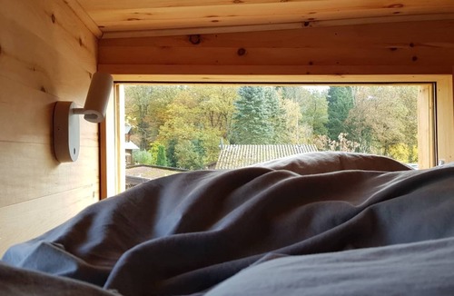 Muecke Cabin | Swiss stone pine TinyHouse by the lake