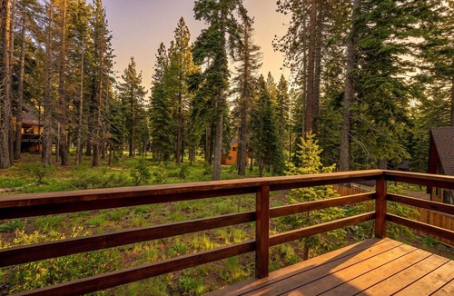 Talmont House | Tahoe City Vacation Rental with Fireplace and Deck