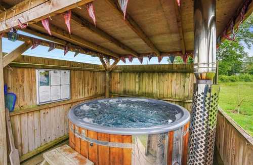 Attleborough RV Rental | TAITTINGER Luxury Heated Yurt with Private Hot Tub