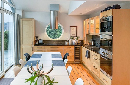 Vindafjord House | Take a break from everyday life in this fantastic vacation home right by the fjord.