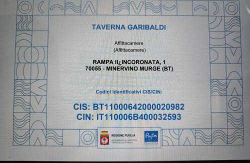 Minervino Murge Apartment | Taverna Garibaldi Casa Lucia