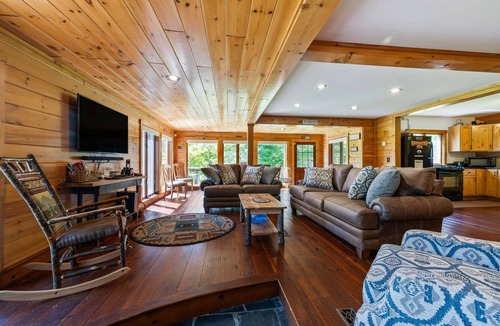 Rangeley House | Taylor Farm - Private and adorable new cabin, close to town, and great amenities!