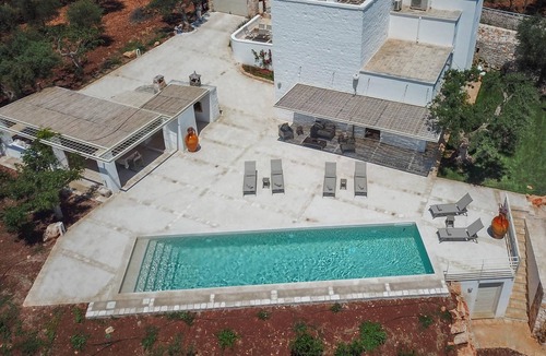 Monopoli House | TD Casa Lul Panoramic Pool Over Mediterranean Scrub