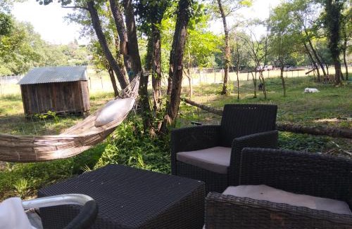 Saint-Paulet-de-Caisson Other | tente type yourth dans les bois