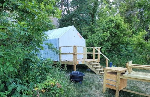 Burbank RV Rental | Tentrr State Park Site - Nebraska Ponca State Park – Riverview A – Single Camp