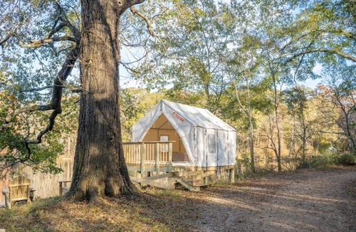 Jackson RV Rental | Tentrr State Park Site - Mississippi LeFleur's Bluff State Park - Mayes Lake C