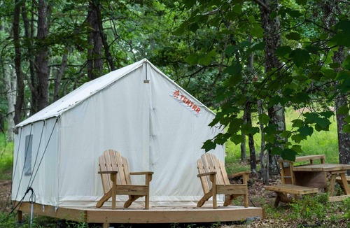Mathias RV Rental | Tentrr State Park Site - WV Lost River State Park - Wooded Wilderness D - Single