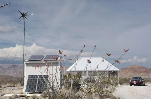 Alpine House | Terlingua Ranch Retreat: Enviro Friendly Home