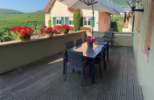 Pfaffenheim House | TERRASSE d'ALPHONSE - Charming and relaxing cottages Swimming pool and Sauna