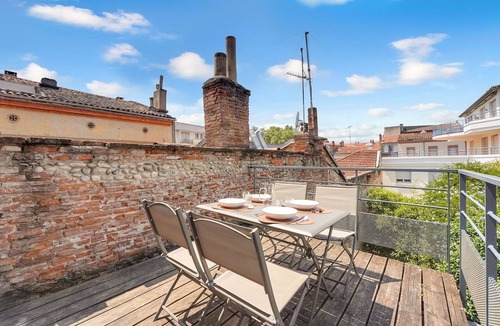 Les Chalets - Saint-Aubin - Saint-Etienne Apartment | Terrasse Riquet - en plein coeur de Toulouse