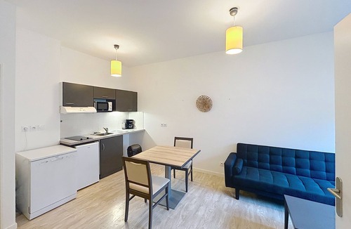 Centre Ville Rive Gauche Apartment | Terres de France - Appart'Hôtel Rouen Flaubert