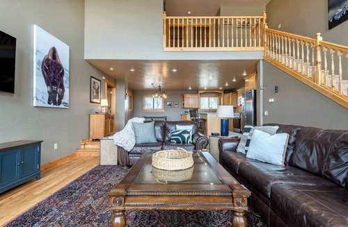 Victor House | Teton Homestead: Large Home + Hot Tub & Views
