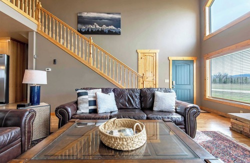 Victor House | Teton Homestead: Large Home + Hot Tub & Views
