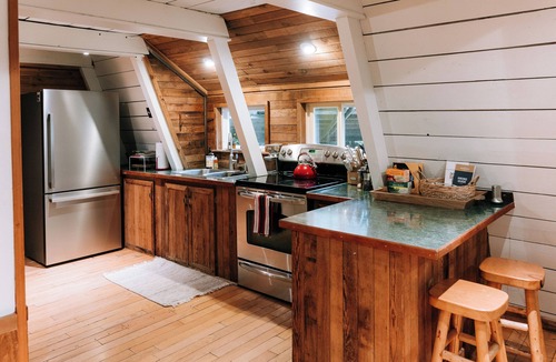 Skykomish Cabin | The A-Frame @ SkyCamp: Classic cabin with Hot Tub and BBQ near Stevens Pass
