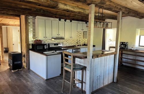 Chromo House | The Adobe - remodeled historical adobe cabin on a high country working ranch.