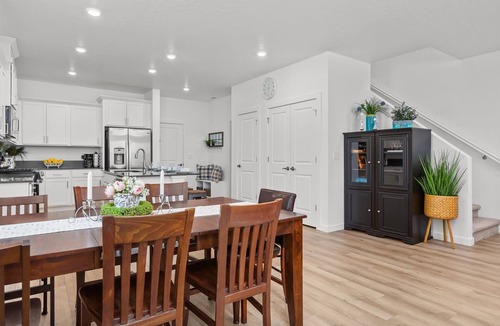 Eagle House | The "Ashtyn" New 4-bdrm townhome in Eagle w/Pool, WiFi, A/C and 2 car Garage!