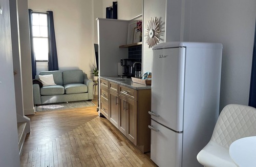 Painted Post Apartment | The Bickford Suite — Kid-Friendly, Near Corning Museum of Glass & Corning Inc.