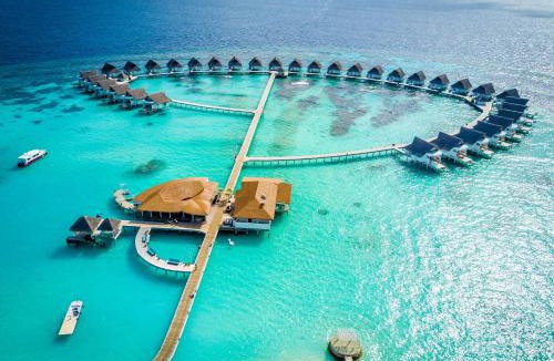 Centara Grand Island Resort | The Centara Collection, Machchafushi Island Resort & Spa Maldives - Stay 4 nights or more, enjoy 25 percent off Seaplane transfers, valid for stays from 10 Apr to Sep 2026