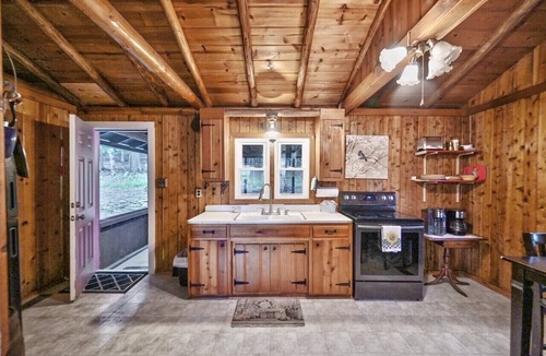 Greentown Cabin | The Cozy Cabin Lakeview cabin in VERY desirable location