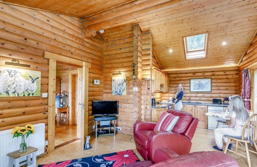 Bingley Cabin | The Den - 5 Star - Pet Friendly - Hot Tub - Scandinavian Log Cabin