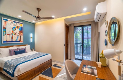 Greater Kailash Enclave I Apartment | The GK Nook by The Blue Kite, Modern 3BHK Apartments near M Block Market, Greater Kailash