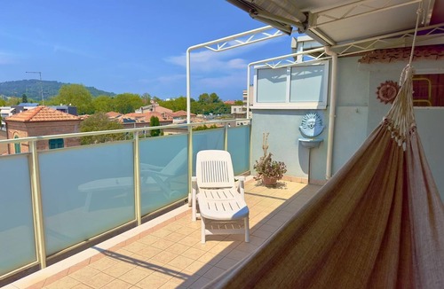 Pesaro Apartment | The Hammock, spacious, super-comfortable panoramic penthouse near Rossini Theater