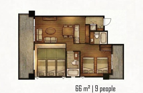 Chatan Apartment | The Hotel Chatan by Sunrest Resort