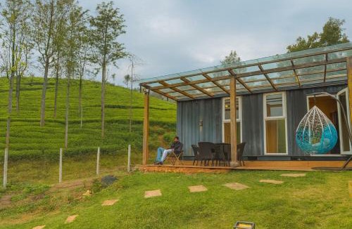Coonoor House | The Leafy Nook Container Stay- 360 degree Tea Plantation near Ooty