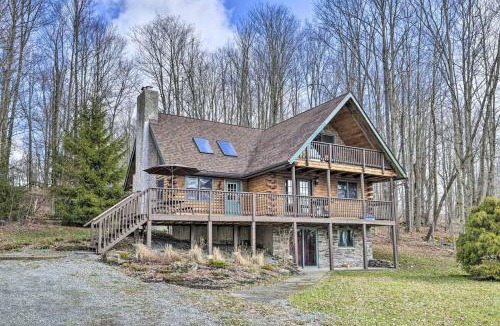 Pleasant Mount House | The Log Cabin At Equestrian House