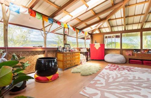 Pahoa Apartment | THE MAGICAL LAVA TEMPLE with EPIC Volcano Views!