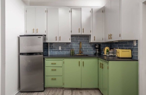 Drumheller Apartment | The Mango Vibrant Oasis Sleeps 4 Downtown Fun