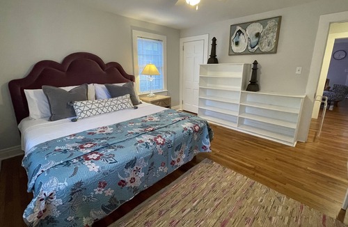 Bennettsville House | The Purple Heart Cottage on Main Street, Entire Home 2Bl King Primary Rooms