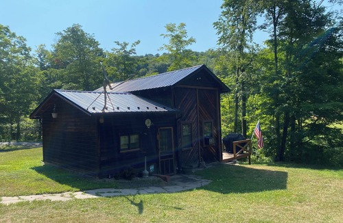 Dushore Cabin | The Railroad Scale House: 40 private acres & creek