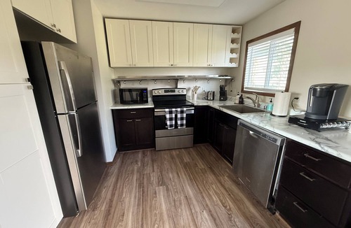 Rochester House | The Rochester Rambler - Downstairs with Own Backyard!