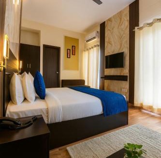 Bhongir Hotel | The Ruby Resort, Vrindavan # Prime Location # Luxury Rooms # Near Prem Mandir # Restaurant # Big Lawn # Big Parking # By Nandan Group #
