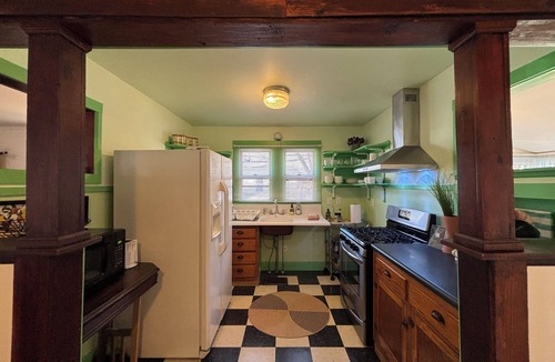 Bloomington House | The Sage | Whimsical Cottage Near IU, Downtown | 2 BR ·1 Bath ·Sleeps 5