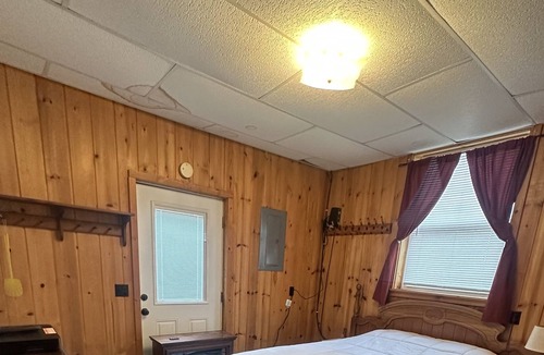 Wolverine House | The snow has arrived! Cook’s Getaway across from Snowmobile Trails