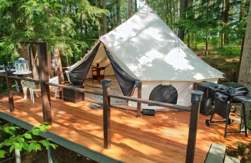 Brantingham Apartment | The Stabbin Cabin Grant Island w Boat Hottub Pet