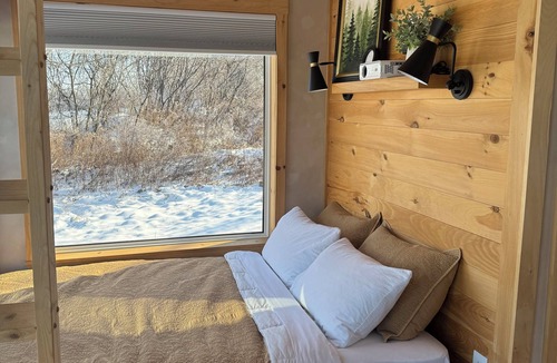 Minden House | The Stead- A tiny home on an Alpaca farm in the beautiful Mohawk Valley.