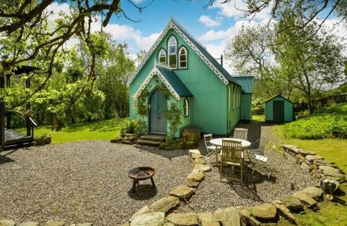 Aberfeldy House | The Tabernacle, Design-led Converted Chapel with Hot Tub, Highland Perthshire