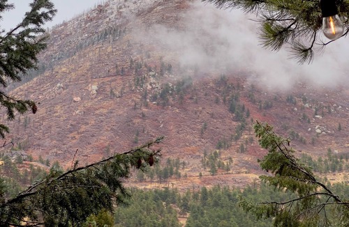 Cascade-Chipita Park Cabin | THE Treehouse, Panoramic Views, Coffee Bar, KING Bed