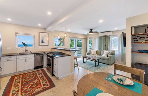 Estate Caret Bay Villa | The Villa Michelle Luxury Ocean Views Heated Salt Pool Outdoor Living