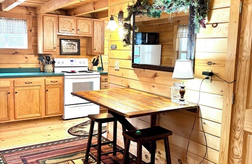 Weyerhaeuser Cabin | The Winding Cabin - down the road from Christie Mountain and more!